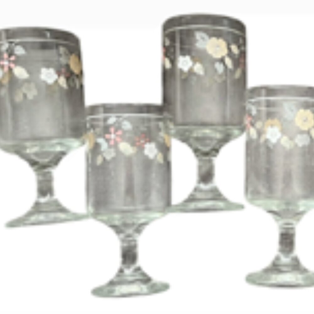 7 Vintage Pfaltzgraf Drinking Glasses - Picture 2 of 6